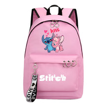 Anime Star Baby Stitch Youth Student School Bag Men's And Women's Backpack Lightweight Casual Backpack