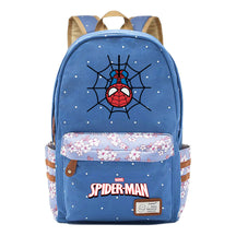 Superhero Printed Student Backpack Men And Women's Leisure Travel Backpack