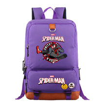 Superhero Printed Student Backpack, Travel Bag, Men's And Women's Backpack