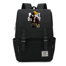 Anime Pirate King Luffy Printed Student Backpack For Men And Women With Casual Belt Buckle Classic Backpack