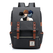 Manga Death Note Youth Student School Bag Men's And Women's Leisure Belt Buckle Backpack