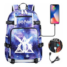 Magic School Usb Youth Student Backpack For Men And Women Leisure Travel Backpack
