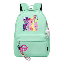Cartoon Pony Unicorn Printed Youth Student School Bag Men's And Women's Leisure Bag Women's Backpack