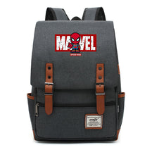 Superhero Printed Youth Student Backpack For Men And Women's Casual Classic Backpack