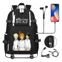 Promised Dream Island Usb Large Capacity Youth Student Backpack For Boys And Girls Leisure Travel Backpack
