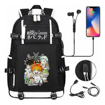Promised Dream Island Usb Large Capacity Youth Student Backpack For Boys And Girls Leisure Travel Backpack
