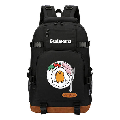 Lazy Teenage Student Backpack, Boys And Girls Backpack