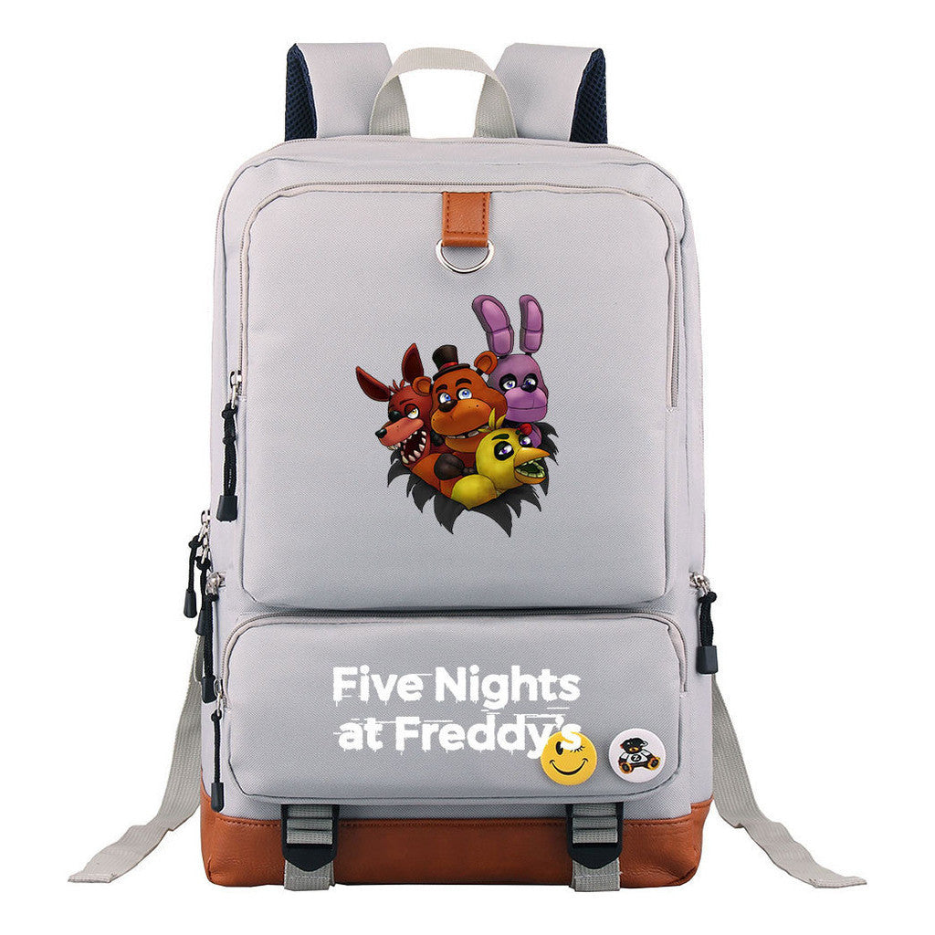 Toy Bear Game Youth Student School Bag Large Capacity Travel Bag Men's And Women's Backpack
