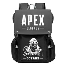 Apex Hero Print Usb Charging Head Youth School Bag Casual Backpack