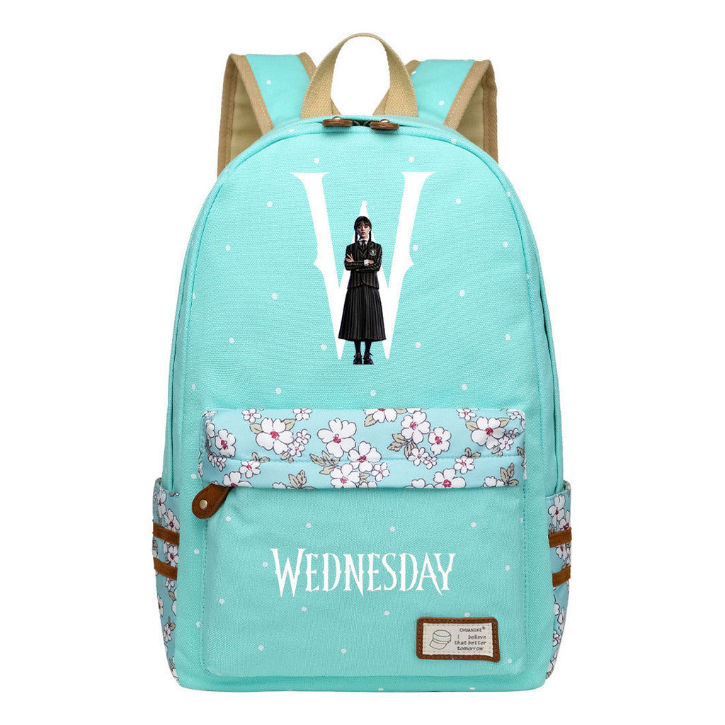 Printed Student Backpack, Fashionable And Casual Backpack