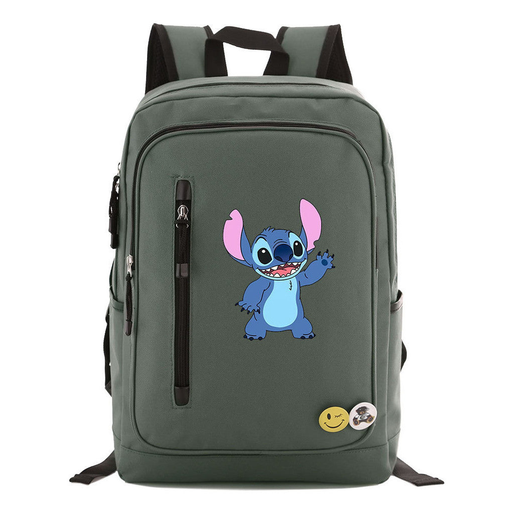 Sports Football Star Printed Youth Student Backpack Men And Women's Leisure Travel Backpack