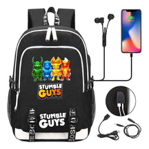Printed Student Backpack Usb Men's And Women's Leisure Backpack