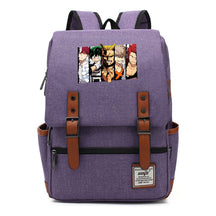 Anime My Heroes Academy Printed Youth Student Backpack Men's And Women's Leisure Belt Buckle Classic Backpack