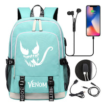 Youth Student Backpack Usb Men's And Women's Leisure Backpack