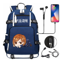 Printed Usb Youth Student Backpack For Men And Women's Leisure Large Capacity Travel Backpack