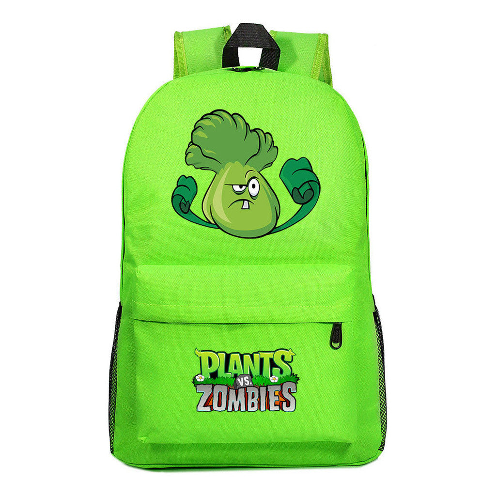 Game Plants Student School Bag Men's And Women's Leisure Backpack