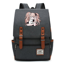 Printed Teenage Student Backpack For Men And Women With Casual Belt Buckle Classic Backpack