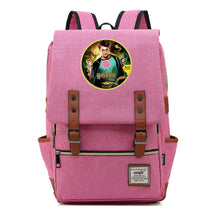 School Of Witchcraft And Wizardry Printed Youth School Bag Casual Belt Buckle Classic Backpack