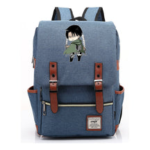 The Giant Of Manga Attack Printed Teenage Student Backpack For Men And Women With Casual Belt Buckle Classic Backpack 43*29*13.5cm