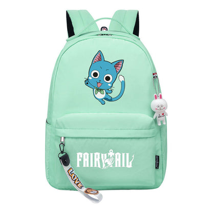 Printed Teenage Student Backpack Men And Women, Casual Bag Girls Backpack