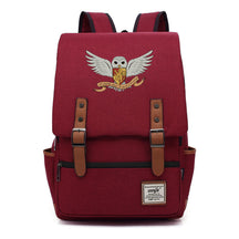 School Of Witchcraft And Wizardry Printed Student Backpack For Men And Women, Casual Belt Buckle, Classic Backpack 43*29*13.5cm