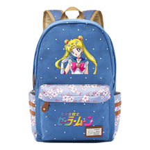 Beautiful Girl Warrior Student Backpack, Floral Casual Backpack