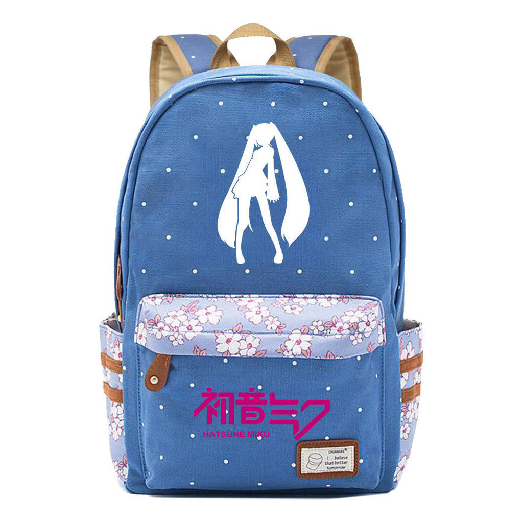 Printed Teenage Primary And Secondary School Backpack For Girls, Casual Backpack
