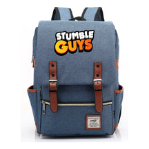 Printed Teenage Student Backpack With Casual Belt Buckle Backpack