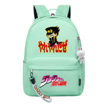 Comic Jojo's Wonderful Adventure Print Youth Student School Bag Leisure Bag Girl Backpack