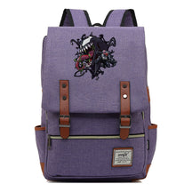Printed Student Backpack With Casual Belt Buckle, Classic Backpack