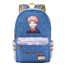 Cartoon Teenage Girl Student Backpack Casual Canvas Backpack