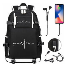 Usb Youth Student Backpack Men And Women's Leisure Travel Backpack