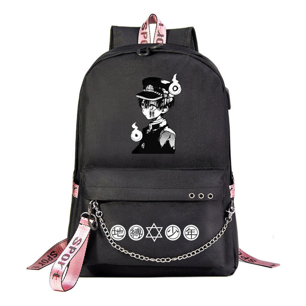 Usb Youth Student Backpack For Men And Women's Leisure Travel Backpack