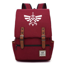 Game Zelda Printed Youth Student Backpack For Men And Women, Casual Belt Buckle, Classic Backpack