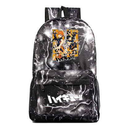 Naruto Usb Large Capacity Youth Student Backpack For Leisure Travel Backpack
