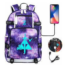 Legend Of Zelda Usb Youth Student Backpack For Men And Women's Leisure Travel Backpack