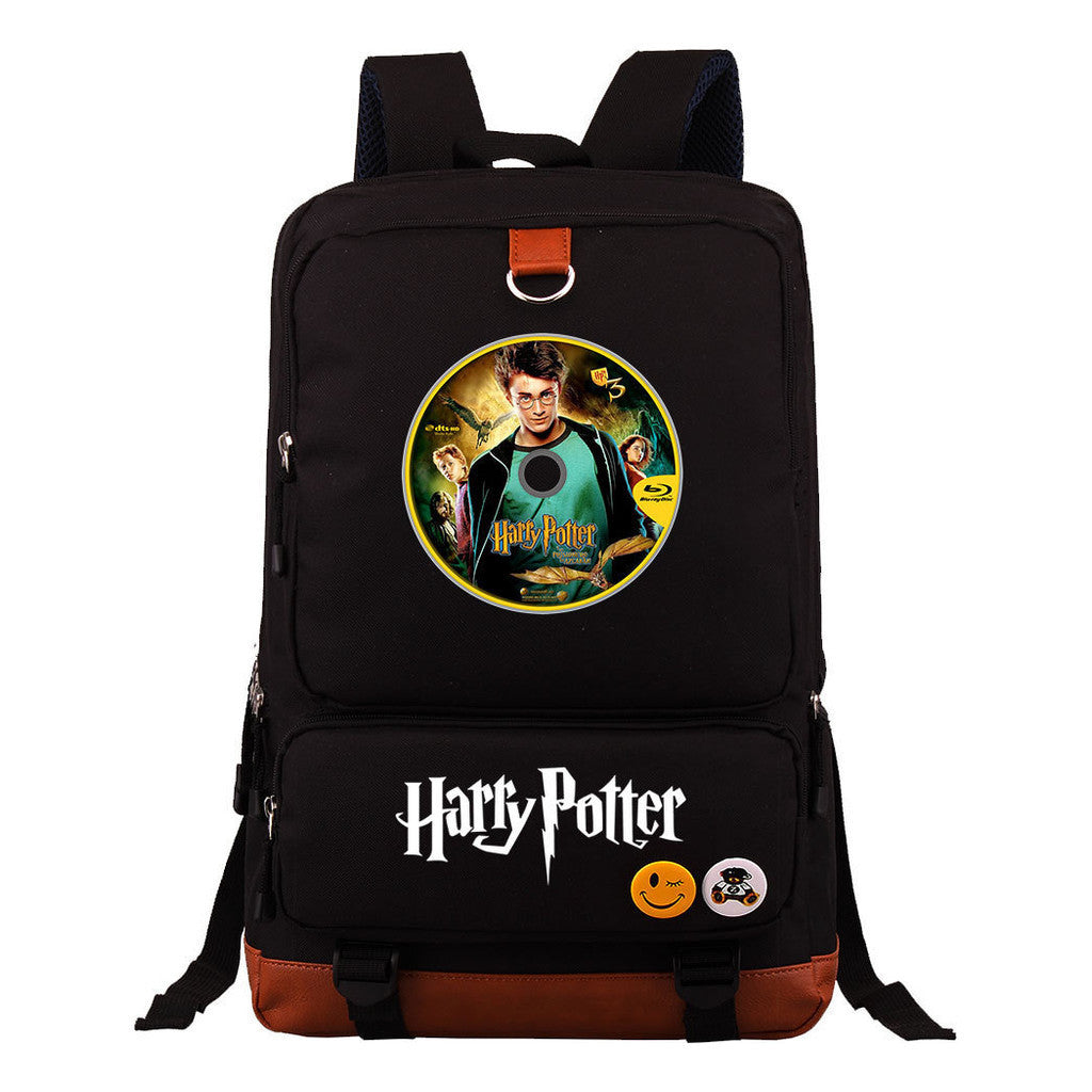 School Of Witchcraft And Wizardry Youth Student Backpack, Large Capacity Travel Bag, Men's And Women's Backpack