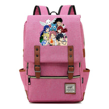 Printed Teenage Student Backpack For Men And Women With Casual Belt Buckle Classic Backpack 38*27*12.5cm