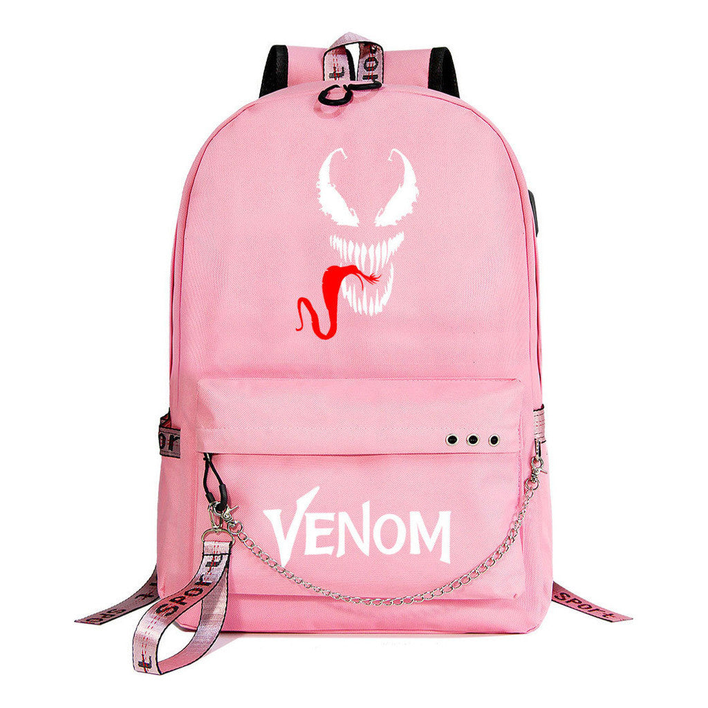 Usb Youth Student Backpack For Men And Women's Leisure Travel Backpack
