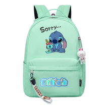Interstellar Baby Stitch Printed Youth Student School Bag For Men And Women Leisure Travel Bag For Women Backpack