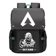 Apex Hero Print Usb Charging Cap Head Style Student School Bag Casual Backpack