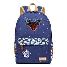 Evil Power Printed Student School Bag Fashion Casual Backpack