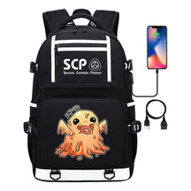 Printed Usb Youth Backpack For Men And Women's Leisure Travel Backpack