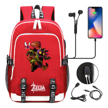 Usb Youth Primary And Secondary School Student Backpack For Men And Women's Leisure Sports Backpack