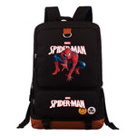 Superhero Printed Student Backpack, Travel Bag, Men's And Women's Backpack