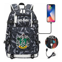 Magic School Usb Youth Student Backpack For Men And Women Leisure Travel Backpack