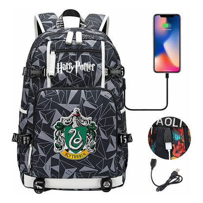 Magic School Usb Youth Student Backpack For Men And Women Leisure Travel Backpack