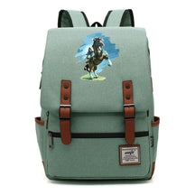 Game Zelda Printed Youth Student Backpack For Men And Women, Casual Belt Buckle, Classic Backpack