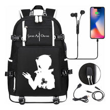 Usb Youth Student Backpack Men And Women's Leisure Travel Backpack