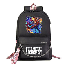 Printed Usb Student Backpack For Men And Women's Leisure Travel Backpack